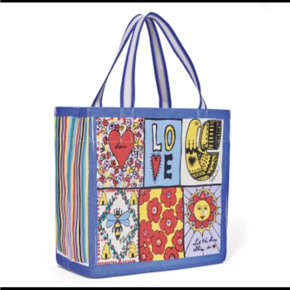 Brighton Handbags - Brighton designer canvas tote “you warm my heart”